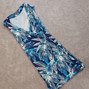 Tommy Bahama sleeveless wrap dress